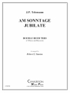 Am Sonntage Jubilate （テレマン）　(ダブルリード三重奏)