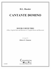 カンターテ・ドミノ　(ダブルリード三重奏)【Cantate Domino】