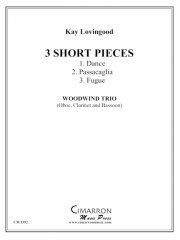 3つの短い小品　(木管三重奏)【3 Short Pieces】