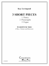 3つの短い小品　(木管三重奏)【3 Short Pieces】