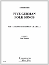 5つのドイツ民謡　(木管四重奏)【Five German Folk Songs】
