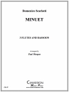 メヌエット (ドメニコ・スカルラッティ)　(木管四重奏)【Minuet】