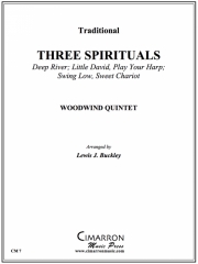 3つの霊歌　(木管五重奏)【Three Spirituals】