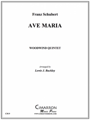 アヴェ・マリア  (フランツ・シューベルト)　(木管五重奏)【Ave Maria】