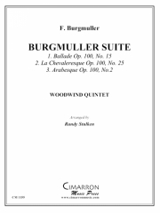 ブルグミュラー組曲　(木管五重奏)【Burgmuller Suite】
