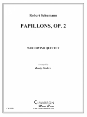 パピヨン・Op.2 (ロベルト・シューマン)　(木管五重奏)【Papillons Op. 2】
