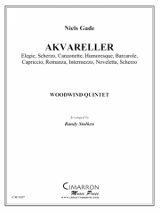 水彩画　(木管五重奏)【Akvareller】