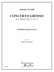 コンチェルト・グロッソ・イ短調（アントニオ・ヴィヴァルディ）(木管五重奏)【Concerto Grosso in A Minor (woodwind quintet) Vivaldi】