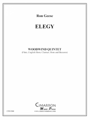 哀歌 (ロン・ギース)　(木管五重奏)【Elegy】