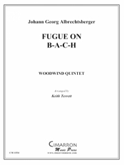 バッハの名によるフーガ　(木管五重奏)【Fugue on B-A-C-H】