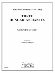 3つのハンガリー舞曲 (ヨハネス・ブラームス)　(木管五重奏)【Three Hungarian Dances】