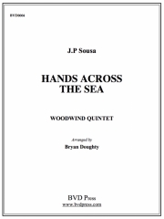 海を越える握手 (ジョン・フィリップ・スーザ)　(木管五重奏)【Hands Across the Sea】