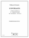 コントラスト (ウィリアム・ブルシック)　(木管五重奏)【Contrasts】