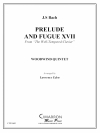 前奏曲とフーガ・No.17（バッハ）　(木管五重奏)【Prelude and Fugue XVII】