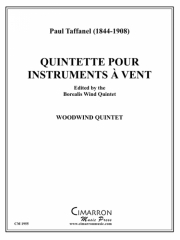 木管五重奏曲・ト短調　(木管五重奏)【Quintette Pour Instruments À Vent】