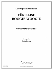 ブギ・ウギ・エリーゼのために（ベートーヴェン）　(木管五重奏)【Fur Elise Boogie Woogie】