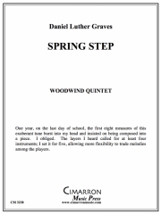 スプリング・ステップ (ダニエル・ルーサー・グレイヴス)　(木管五重奏)【Spring Step】