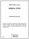 スプリング・ステップ (ダニエル・ルーサー・グレイヴス)　(木管五重奏)【Spring Step】