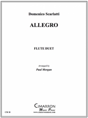 2本のフルートの為のアレグロ  (ドメニコ・スカルラッティ) (フルートニ重奏)【Allegro for Two Flutes】