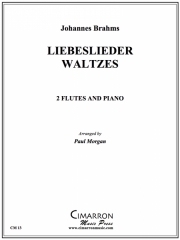 ワルツ集「愛の歌」　 (フルートニ重奏＋ピアノ)【Eight Liebeslieder Waltzes】