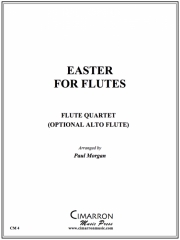 フルートの為の復活祭　 (フルート四重奏)【Easter for Flutes】