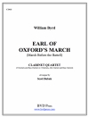オックスフォード伯爵の行進曲  (ウィリアム・バード)   (クラリネット四重奏）【Earl of Oxford's March】
