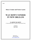 遙かなるニューオリンズ  (クラリネット四重奏）【Way Down Yonder in New Orleans】