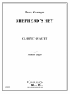 羊飼いの呼び声 (パーシー・グレインジャー) (クラリネット四重奏）【Shepherd's Hey】