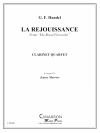 リジョイス「王宮の花火の音楽」より (ヘンデル)  (クラリネット四重奏）【La Rejouissance from Royal Fireworks】