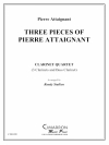 ピエール・アテニャンの3つの小品  (クラリネット四重奏）【Three Pieces of Pierre Attaignant】