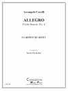 アレグロ「ソナタ・No.4」より  (アルカンジェロ・コレッリ)  (クラリネット四重奏）【Allegro / from Sonate No. 4】