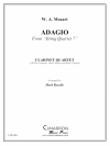 アダージョ「弦楽四重奏・7番」より（モーツァルト）  (クラリネット四重奏）【Adagio from String Quartet 7】