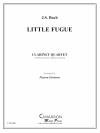 小フーガ（バッハ）  (クラリネット四重奏）【Little Fugue】