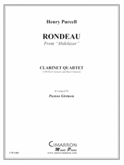 ロンド「アブデラザール」より (ヘンリー・パーセル)  (クラリネット四重奏）【Rondeau from Adbelazar】
