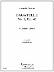 バガテル・No.1・Op.47  (アントニン・ドヴォルザーク)   (クラリネット七重奏）【Bagatelle No. 1　Op.47】