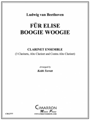 ブギ・ウギ・エリーゼのために（ベートーヴェン）  (クラリネット五重奏）【Fur Elise Boogie Woogie】