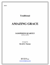 アメイジング・グレイス　(サックス四重奏)【Amazing Grace】
