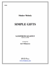 シンプル・ギフト　(サックス四重奏)【Simple Gifts】