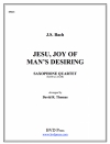 主よ人の望みの喜びよ（バッハ）  (サックス四重奏)【Jesu, Joy of Man's Desiring】