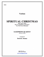 スピリチュアル・クリスマス  (サックス四重奏)【Spiritual Christmas】