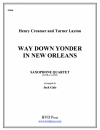 遙かなるニューオリンズ  (サックス四重奏)【Way Down Yonder in New Orleans】