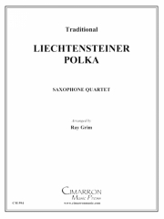 リヒテンシュタイン・ポルカ  (サックス四重奏)【Liechtensteiner Polka】
