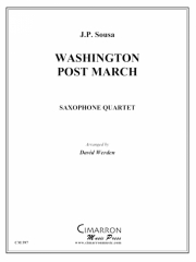 ワシントン・ポスト  (ジョン・フィリップ・スーザ)  (サックス四重奏)【Washington Post March】