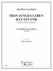 わが青春の日は既に過ぎたり  (ヤン・ピーテルスゾーン・スウェーリンク)  (サックス四重奏)【Mein junges Leben hat ein End】
