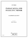 パッサカリアとフーガ・ハ長調（バッハ）  (サックス四重奏)【Passacaglia and Fugue in C Min】