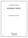 ソノラン・スパイス  (クリストファー・ウォーレン)  (サックス四重奏)【Sonoran Spice】