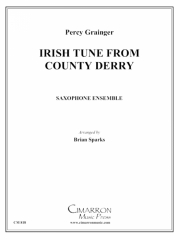 デリー地方のアイルランド民謡  (パーシー・グレインジャー)  (サックス八重奏)【Irish Tune from County Derry】