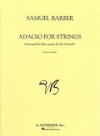 弦楽のためのアダージョ　 (フルート四重奏)【Adagio for Strings】