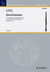 ディヴェルティメント（パート譜のみ）  (クラリネット四重奏）【Divertimento】