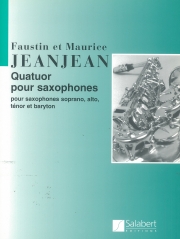 サクソフォーン四重奏曲 （フォースティン・ジャンジャン） (サックス四重奏)【Quatuor pour Saxophones】